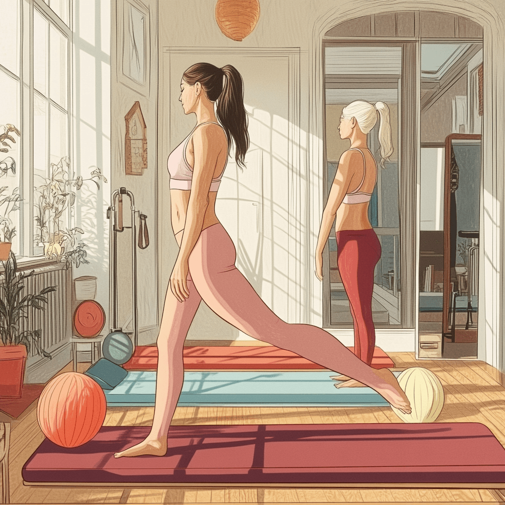 Illustration de l'article : 5 exercices de Pilates pour soulager le mal de dos